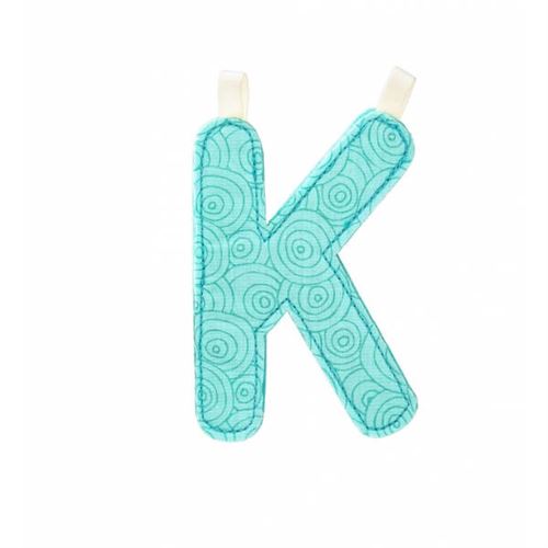 Lettre de l'alphabet d&eacute;corative k - lilliputiens