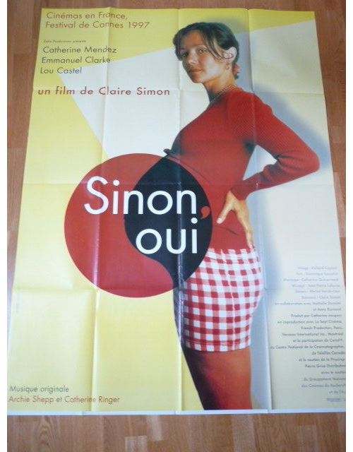 Sinon Oui AFFICHE CINEMA ORIGINALE