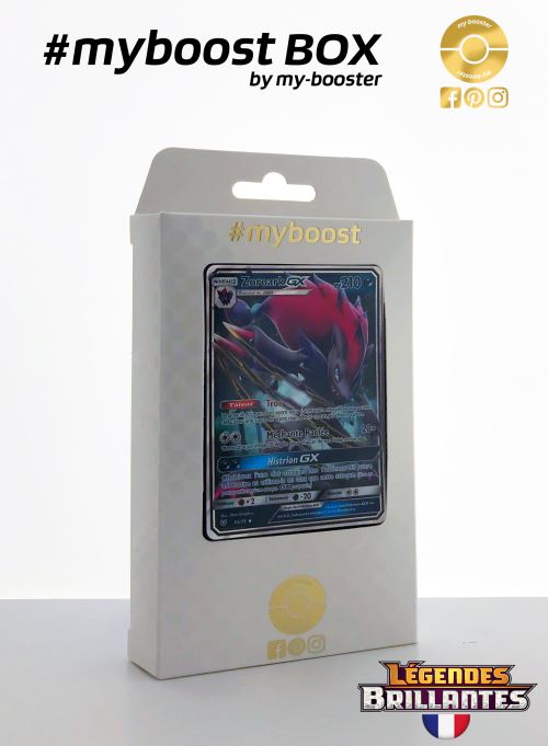 Coffret #myboost ZOROARK GX 53/73 - Soleil et Lune 3.5 Legendes Brillantes - 10 cartes Pokemon francaises