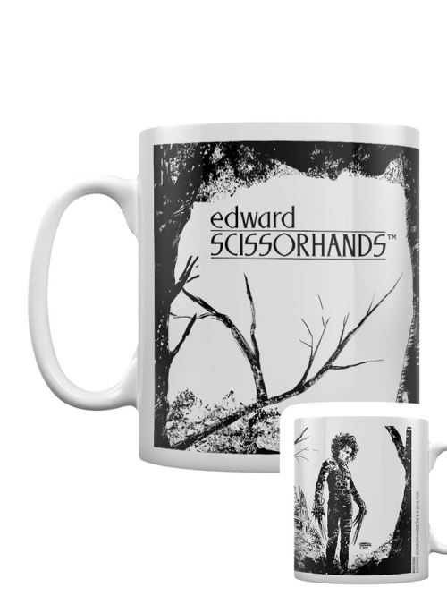 Edward Scissorhands Tasse Black Ink blanc