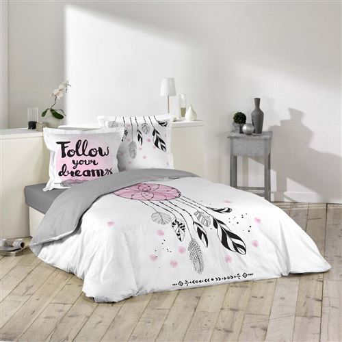 Parure de lit attrape-songes 140x200