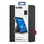 Etui à rabat universel SBS pour tablettes jusqu'à 11" Noir