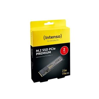 SSD interne Intenso SSD Interne Premium 3835470 2To M.2 2100Mo/s PCIe 3.0  Noir