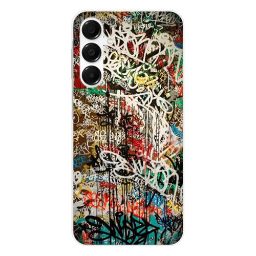 Coque en silicone imprimée compatible Samsung Galaxy A16 Graffiti 1