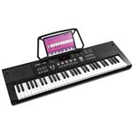 MAX KD54 - Clavier Électronique 54 Touches - Enfants & Débutants, Batterie Intégrée | Micro Inclus