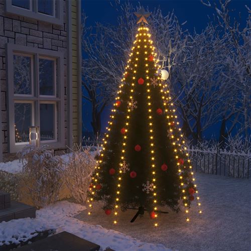 Guirlande lumineuse filet d'arbre de Noël 300 LED IP44 300 cm