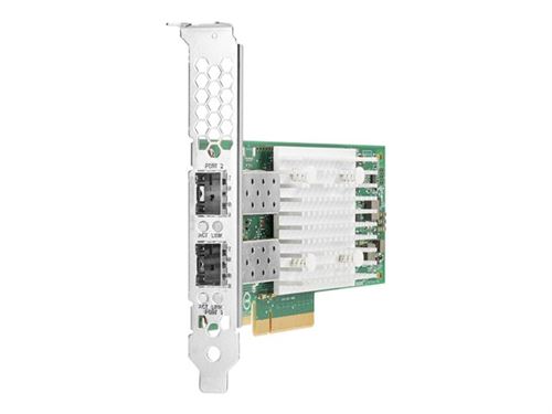 Broadcom BCM57412 - Adaptateur réseau - PCIe 3.0 x8 - 1Gb Ethernet / 10Gb Ethernet SFP+ x 2 - pour ProLiant DL20 Gen10, DL325 Gen10, DL360 Gen10, DL380 Gen10, ML30 Gen10, XL220n Gen10