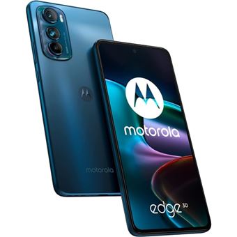 SmartPhone Motorola Moto Edge 30 6.5 FHD+ OLED Qualcomm Snapdragon 778G+ 8Go 128Go Android 12 Gris Météore