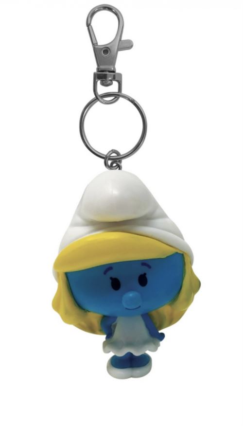 Non Communiqué Multicolore Porte Cles Chibi Schtroumpfette