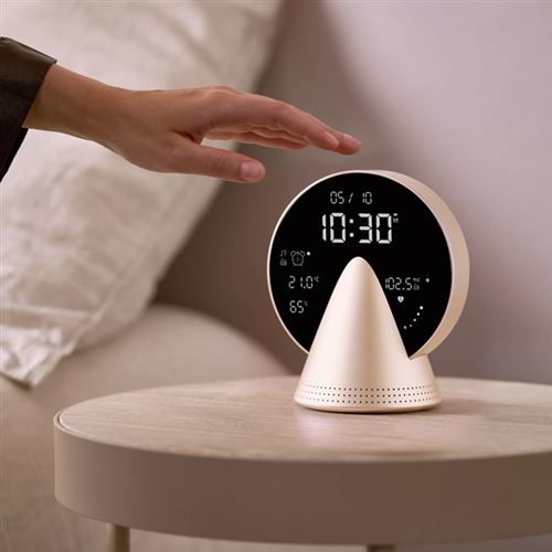 Réveils - Lexon : Réveil radio & enceinte Bluetooth Lexon - Doré
