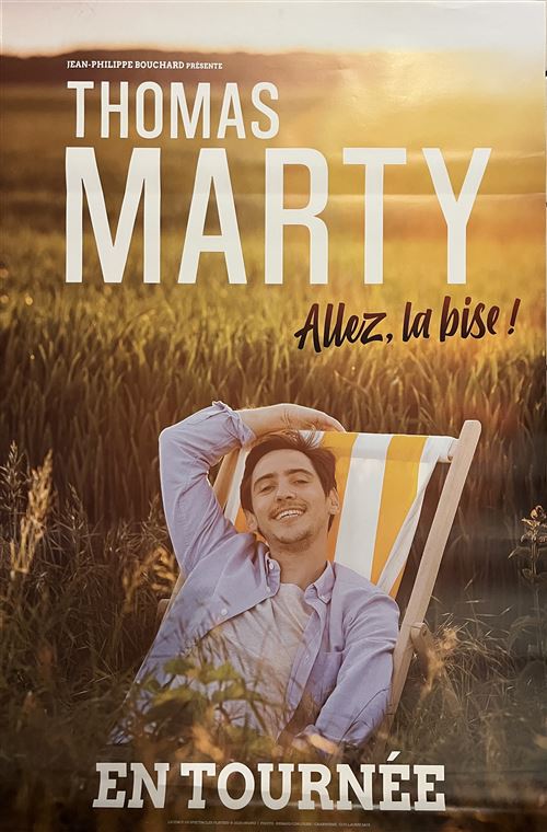 Affiche - Thomas MARTY - Allez la Bise! - 80x120cm