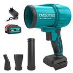 Souffleur de feuilles portatif sans fil - Compatible batterie Makita 18V - Pour jardin, garage, atelier