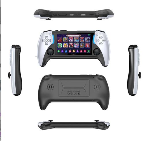 Console SZSMART ps5project x 5.1 ips 12+ simulateurs 8g 3000+ jeu blanc