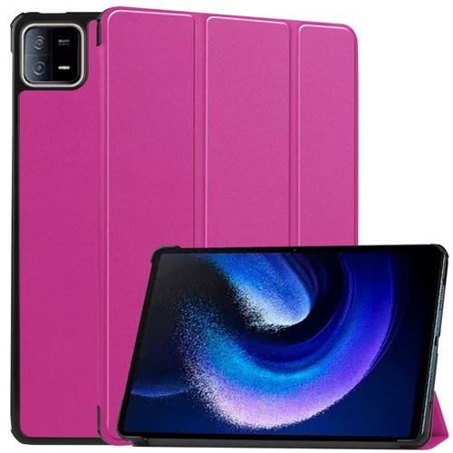 Xeptio Rose Etui Housse Cover Smartcover Pour Xiaomi Pad 6 / Xiaomi Pad 6 Pro 11 Pouces 2023 - Image 4