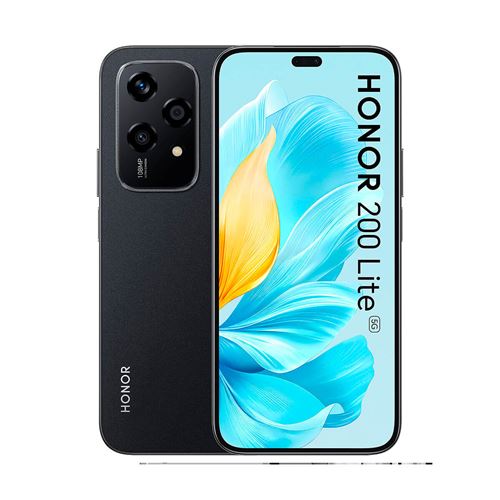 Honor 200 Lite 5G 8 Go/256 Go Noir (Midnight Black) Double SIM État correct - N/A reconditionné disponible sur Fnac
