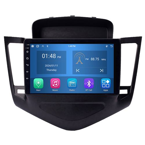 Autoradio RoverOne® Bluetooth CarPlay Android Auto Navigation 4Go RAM 64Go ROM pour Chevrolet Cruze J300 2008-2014