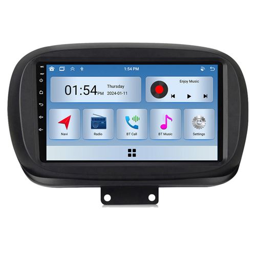 Autoradio RoverOne® Bluetooth CarPlay 2 Din 6Go RAM 128Go ROM pour Fiat 500X 2014-2020