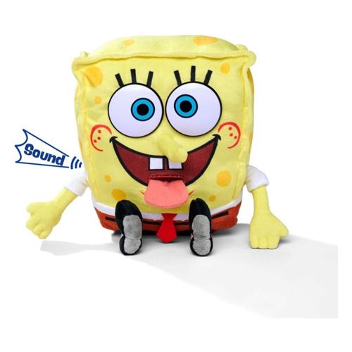 Simba Bob L'éponge - Peluche Bob L'éponge Sonore 30 Cm - Image 3