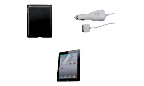 IGO Starter Kit - Etui pour tablette - polyur&eacute;thanne thermoplastique (TPU) - noir 