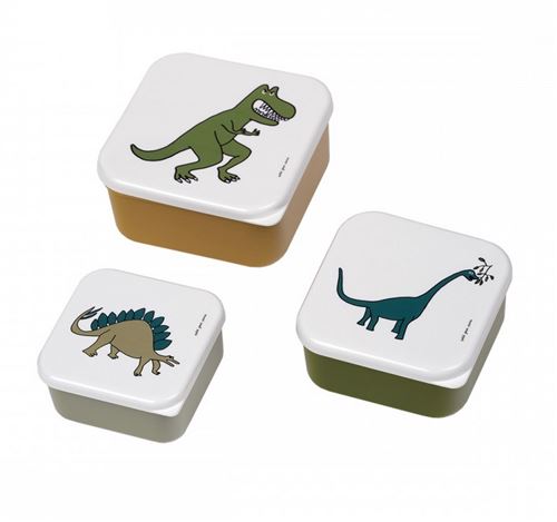 Petit Jour - Set de 3 Lunch Box - Dinosaures - Image 2