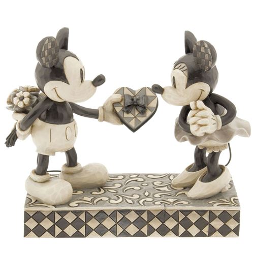 Enesco Figurine Collection Mickey et Minnie - Disney Traditions - Hauteur 15 cm - Largeur 17 cm - Profondeur 7 cm