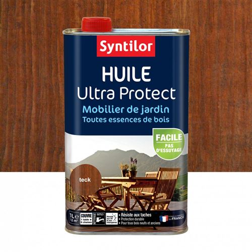 Huile SYNTILOR Ultra protec 1 l, teck