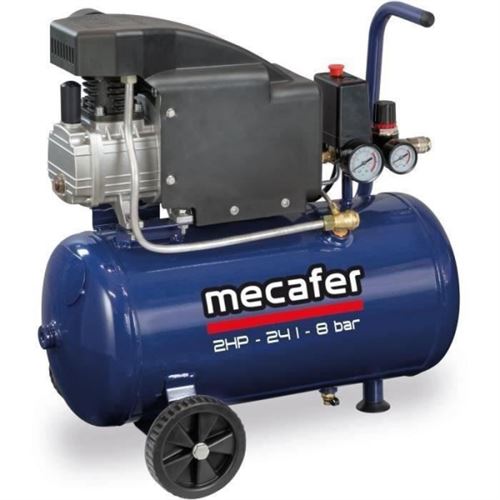 Non Communiqué Compresseur Mecafer 425793 24 L 2Hp 8 Bar