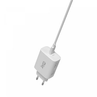 Jaym - Pack Chargeur Secteur Rapide USB-C 30W PD + Câble USB-C 2