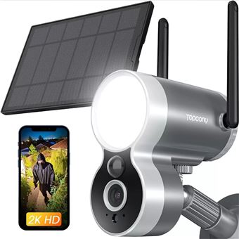 2 PCS Caméra Surveillance 2.4G WiFi - Vision Nocturne Infrarouge