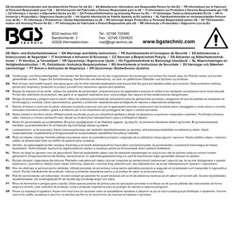 OC-PRO Pistolet à Blackson / Antigravillon / Insonorisant Avec Flexible 500 Mm – BGS Technic