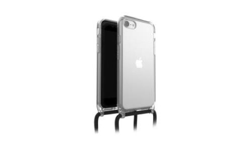 OtterBox React Series - Coque de protection pour téléphone portable - résistant aux chocs, avec corde détachable, collier - clair - pour Apple iPhone 7, 8, SE (2e génération), SE (3rd generation)
