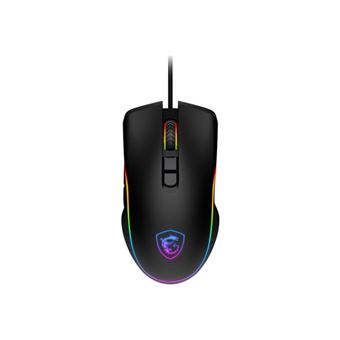 MSI Forge GM300 Souris Optique 7 Boutons avec molette, 1000/1600/3200 MSI Forge GM300 Souris Optique 7 Boutons avec molette, 1000/1600/3200