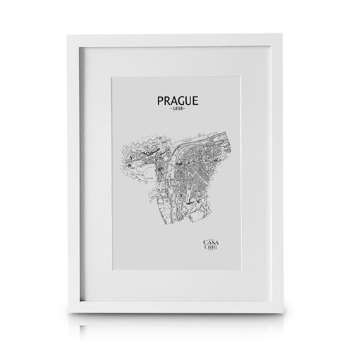 Cadre Photo - Blumfeldt Casa Chic Everton - Rectangulaire 40 X 30 Cm - Blanc