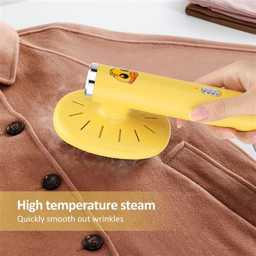 Défroisseur vapeur électrique portable pour vêtements, température