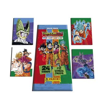 Jeu de cartes Panini Dragon Ball Universal Trading Cards Fat Pack 26 cartes