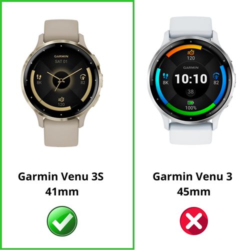 Protection d'écran en verre pour montre connectée Garmin Venu 2