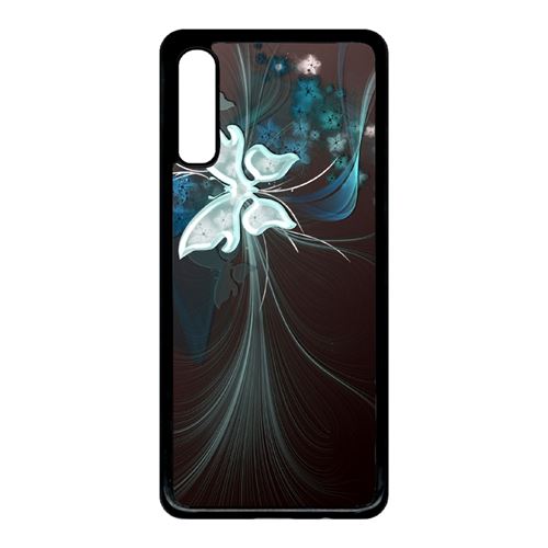 Coque My-Kase pour Galaxy A70 - butterfly vector art - Plastique Noir