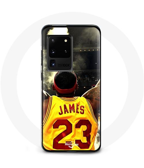 Coque pour Samsung Galaxy S20 Ultra Lebron James Joueur de Basketball Maniacase