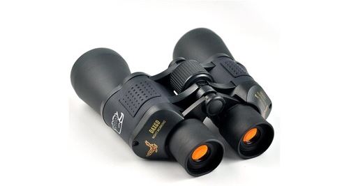 Chronus jumelles adultes, jumelles randonnée 60x60 avec haute puissance, etanche et antibuée, parfait pour enfants adultes(noir)