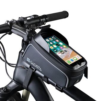 Sacoche cadre pour vélo 1L avec support téléphone étanche