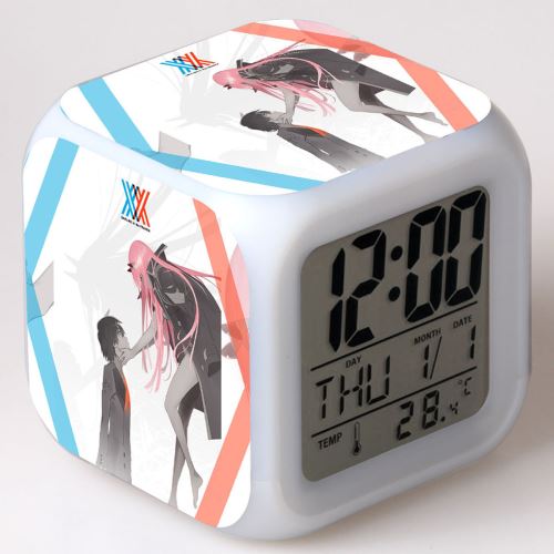Réveil enfant LED Multifonctionnel Coloré - DARLING in the FRANXX #1