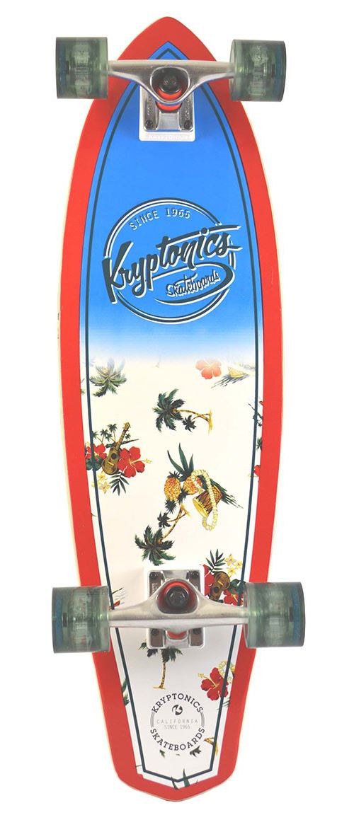 Kryptonics SKKRMAU32600000 California Series Skateboard Multicolore 32'