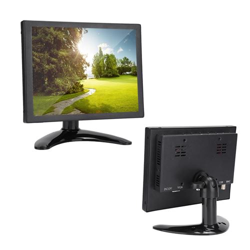 Ecran Tactile Résistance 8IN 4: 3 1024x768 Moniteur Industriel HDMI / VGA / BNC / AV (100-240V) (EU)