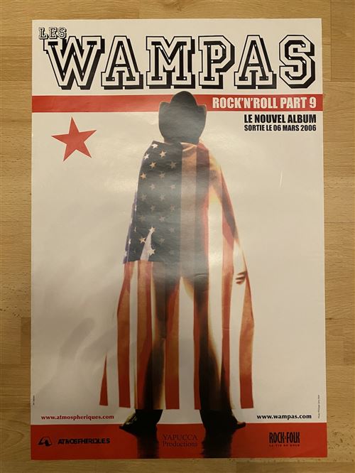 Les Wampas - Rock'N'Roll partie 9 - 40x60cm - Affiche