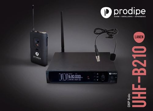 Prodipe Uhf B210 Dsp Lavalier Solo Ensemble Cravate
