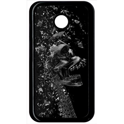 Coque Motorola Moto E Squelette Verre Bris
