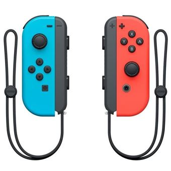 Paire de manettes Joy-Con Nintendo Switch bleu et rouge