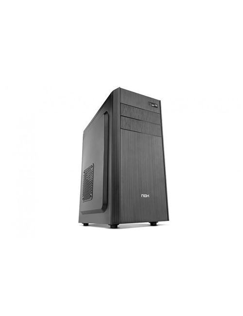NOX LITE010 - Towermodel - ATX 500 Watt (ATX) - zwart - USB/Audio