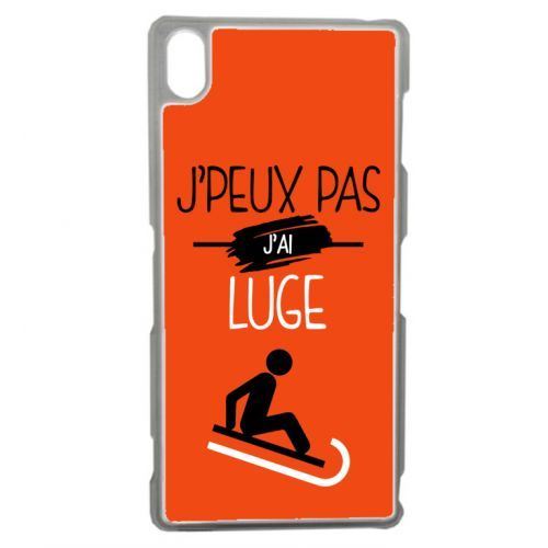 Coque transparente sony z3 j peux pas j ai luge 5
