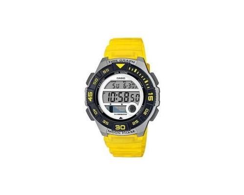 Casio Montre Mixte Chrono Résine Jaune LWS1100H-9